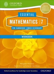 Essential Mathematics for Cambridge Lower Secondary Stage 7 Workbook New edition, Stage 7, Work Book цена и информация | Книги для подростков и молодежи | kaup24.ee