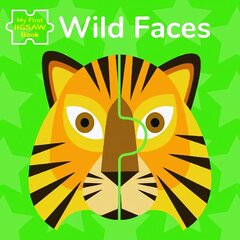 Wild Faces: My First Jigsaw Book цена и информация | Книги для малышей | kaup24.ee