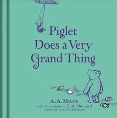 Winnie-the-Pooh: Piglet Does a Very Grand Thing цена и информация | Книги для подростков и молодежи | kaup24.ee