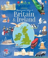 Usborne Illustrated Atlas of Britain and Ireland цена и информация | Книги для подростков и молодежи | kaup24.ee