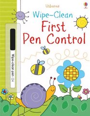 Wipe-clean First Pen Control цена и информация | Книги для малышей | kaup24.ee