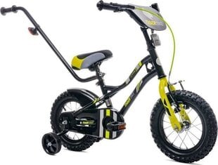 Jalgratas lastele Sun Baby Tiger Bike 16, must/kollane цена и информация | Велосипеды | kaup24.ee