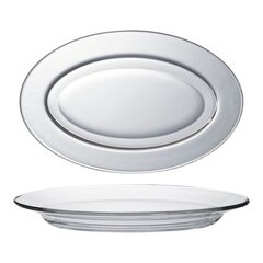 Тарелка Lys, 26 х 16,8 х 3 см цена и информация | Посуда, тарелки, обеденные сервизы | kaup24.ee