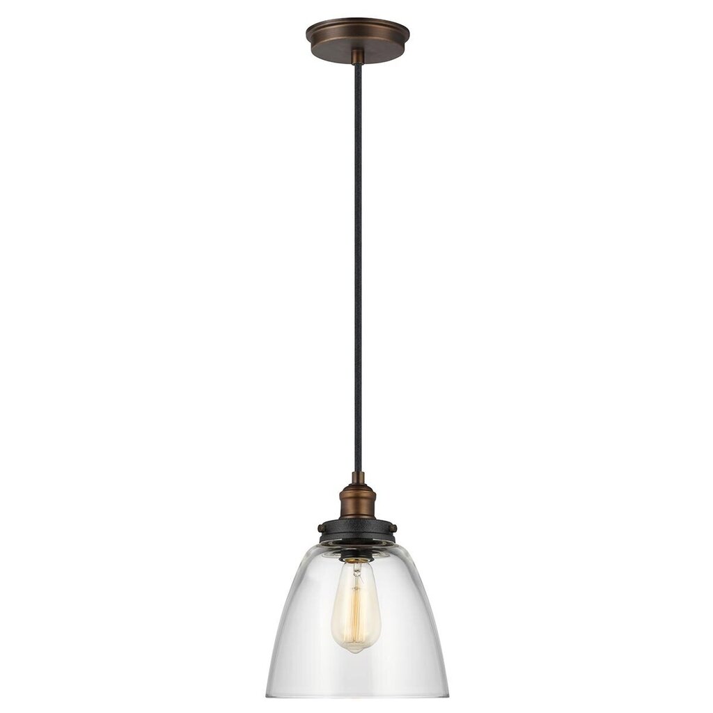 Rippvalgusti Elstead Lighting Baskin FE-BASKIN-P-B-BR hind ja info | Rippvalgustid | kaup24.ee