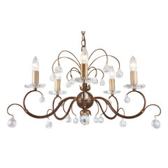 Rippvalgusti Elstead Lighting Lunetta LUN5-BRONZE hind ja info | Rippvalgustid | kaup24.ee