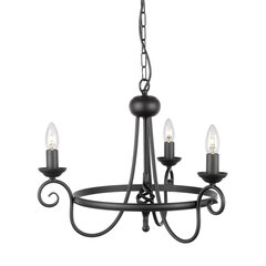 Rippvalgusti Elstead Lighting Harlech HR3A-BLACK hind ja info | Rippvalgustid | kaup24.ee