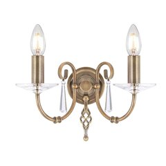 Seinavalgusti Elstead Lighting Aegean AG2-AGED-BRASS hind ja info | Seinavalgustid | kaup24.ee