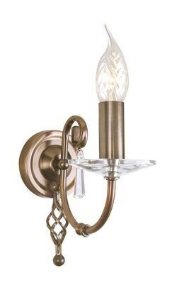 Seinavalgusti Elstead Lighting Aegean AG1-AGED-BRASS hind ja info | Seinavalgustid | kaup24.ee