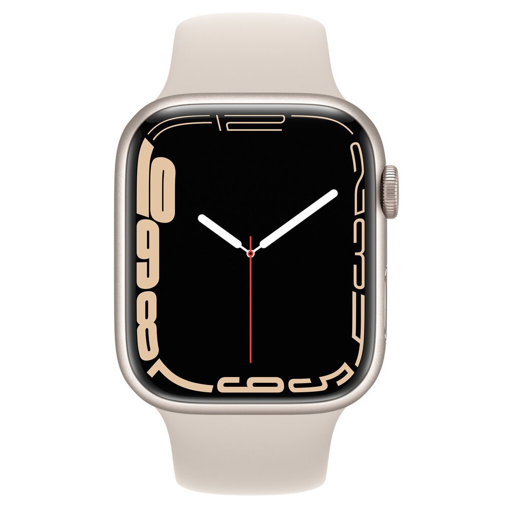 Apple Watch Series 7 45mm Aluminium GPS+Cellular (Uuendatud, seisukord nagu uus) цена и информация | Nutikellad (smartwatch) | kaup24.ee