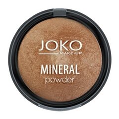 Светящаяся минеральная пудра Joko Make-Up Mineral 7.5 г, 06 Dark Bronze цена и информация | Пудры, базы под макияж | kaup24.ee