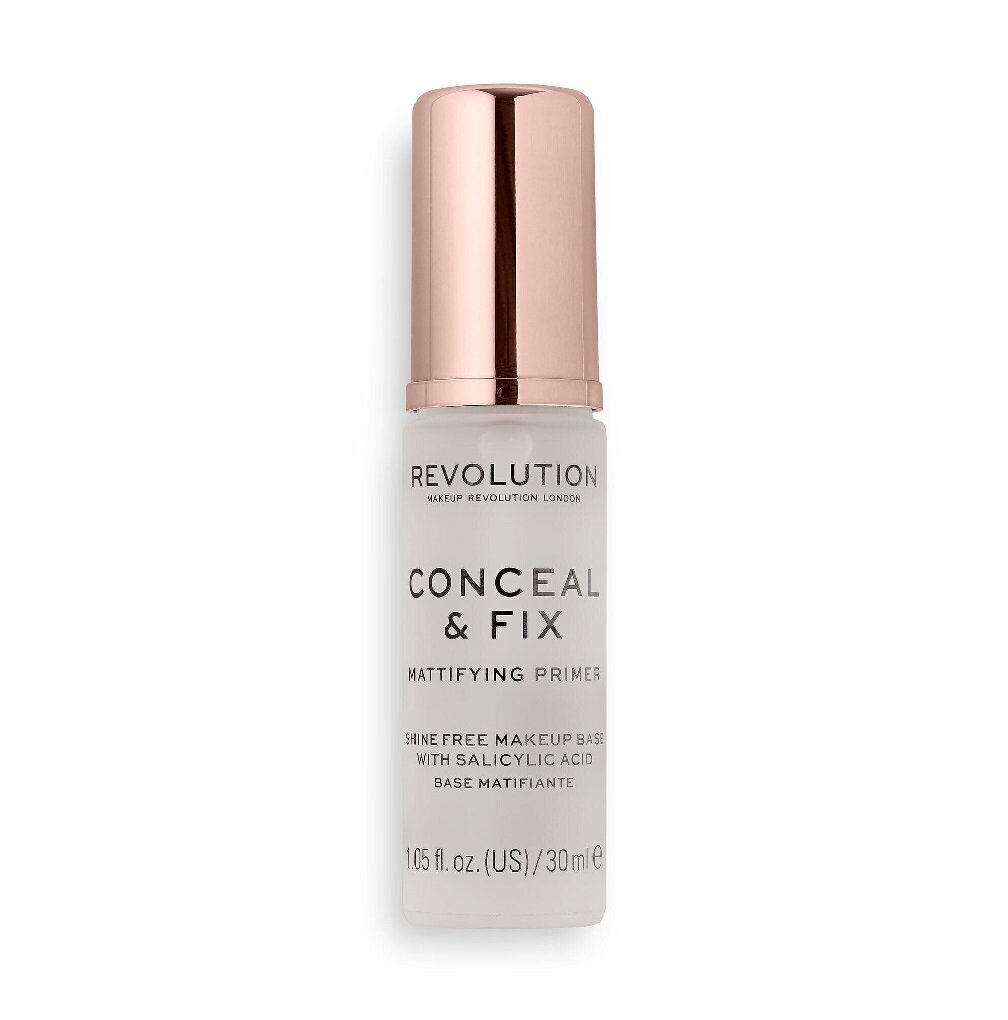 Meigialuskreem Makeup Revolution Conceal and Define Mattifying Primer, 30ml цена и информация | Jumestuskreemid, puudrid | kaup24.ee