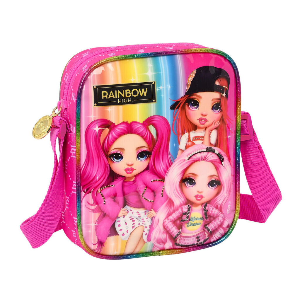 Tüdrukute kott Rainbow High, roosa hind ja info | Laste aksessuaarid | kaup24.ee