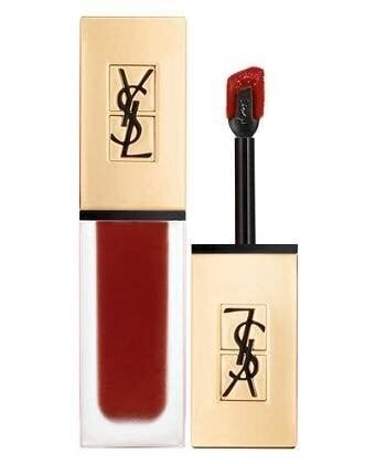 Vedel huulepulk Yves Saint Laurent Tatouage Couture Matte Stain 08 Black Red Code 6ml hind ja info | Huulepulgad, -läiked, -palsamid, vaseliin | kaup24.ee