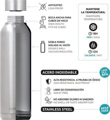 Термопоилка Quokka Sparrow, 630 мл, синего цвета цена и информация | Фляги для воды | kaup24.ee