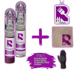 Корректор краски + лак Honda Civic Aubergine (dk currant/new dk violet) RP25, RP25P цена и информация | Автомобильная краска | kaup24.ee