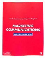 Marketing Communications: Objectives, Strategy, Tactics hind ja info | Majandusalased raamatud | kaup24.ee