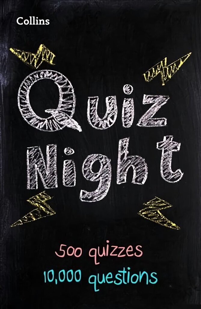 Collins Quiz Night: 10,000 Original Questions in 500 Quizzes 2nd Revised edition цена и информация | Tervislik eluviis ja toitumine | kaup24.ee