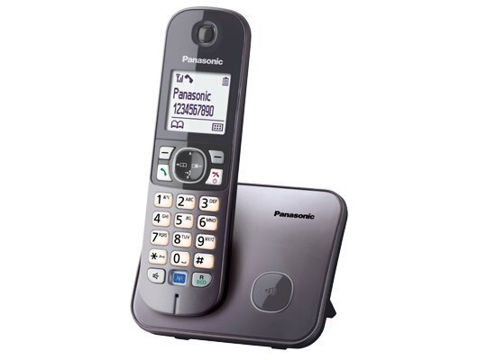 Panasonic KX-TG6811FXM, hall цена и информация | Lauatelefonid | kaup24.ee