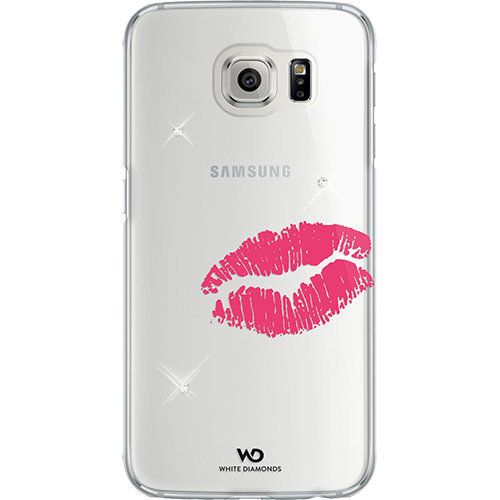 Kaitseümbris White Diamonds Cover Lipstick Kiss, sobib Samsung Galaxy S6 telefonile, läbipaistev цена и информация | Telefoni kaaned, ümbrised | kaup24.ee