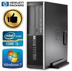 HP 8100 Elite SFF i5-650 16GB 120SSD+2TB GT1030 2GB DVD WIN7Pro [refurbished] hind ja info | Lauaarvutid | kaup24.ee