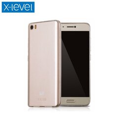 Kaitseümbris X-Level Antislip, sobib Xiaomi Redmi 4A telefonile, läbipaistev hind ja info | Telefoni kaaned, ümbrised | kaup24.ee