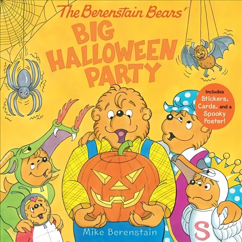 Berenstain Bears' Big Halloween Party: Includes Stickers, Cards, and a Spooky Poster! hind ja info | Väikelaste raamatud | kaup24.ee