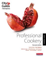 City & Guilds 7100 Diploma in Professional Cookery Level 1 Candidate Handbook, Revised Edition Revised edition, Level 1 , Candidate Handbook hind ja info | Laste õpikud | kaup24.ee