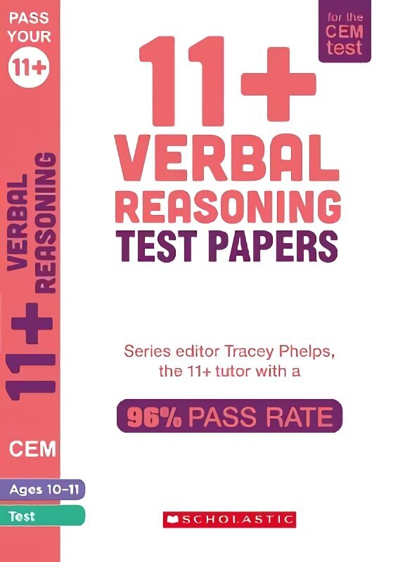 11plus Verbal Reasoning Tests Ages 10-11 hind ja info | Noortekirjandus | kaup24.ee