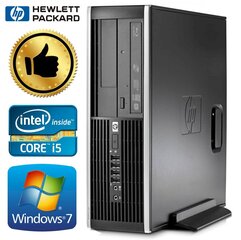 HP 8100 Elite SFF i5-650 16GB 120SSD+250GB DVD WIN7Pro [refurbished] цена и информация | Стационарные компьютеры | kaup24.ee