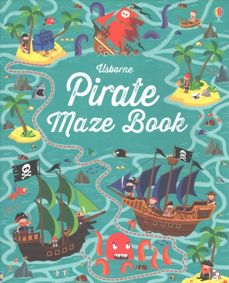 Pirate Maze Book UK hind ja info | Väikelaste raamatud | kaup24.ee