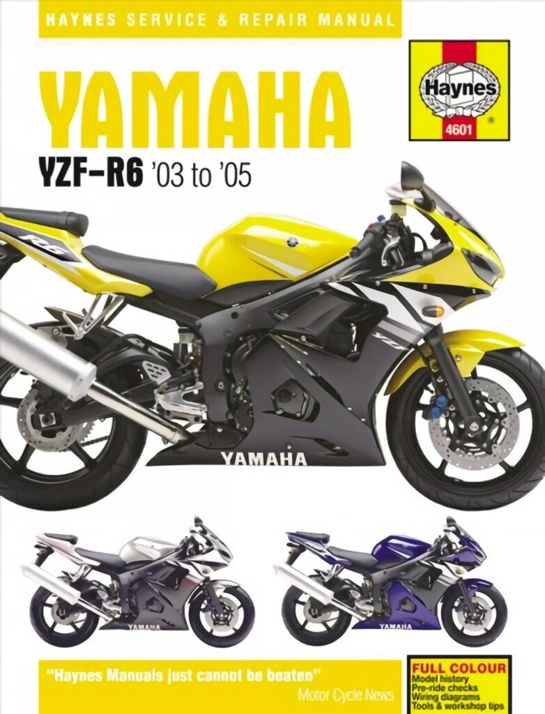 Yamaha YZF-R6 (03 - 05): 2003-2005 New edition hind ja info | Reisiraamatud, reisijuhid | kaup24.ee