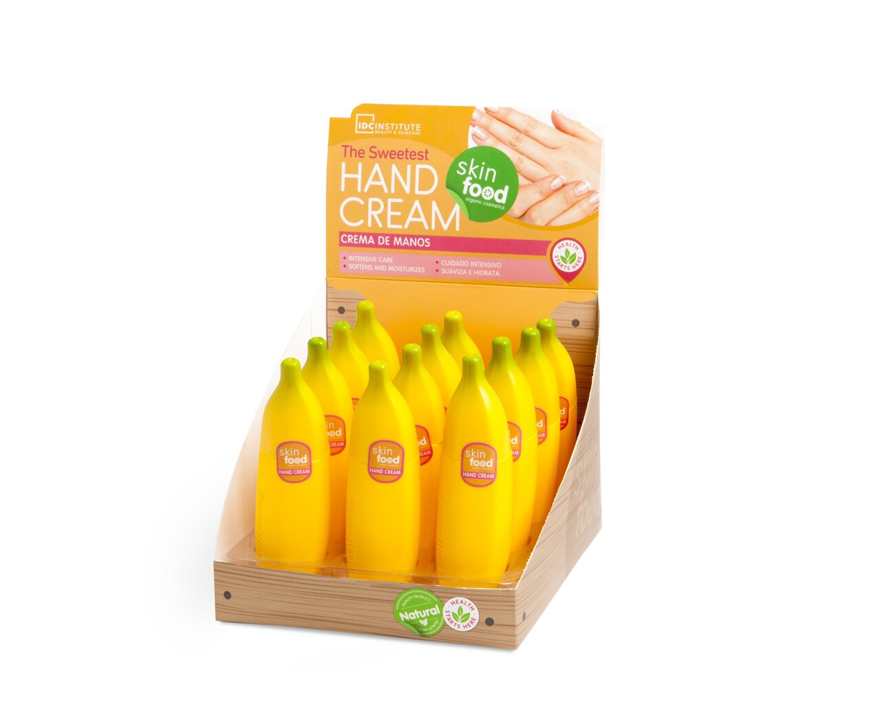 Kätekreem IDC Institute Skinfood Banana 40 ml hind ja info | Kehakreemid, kehaspreid | kaup24.ee