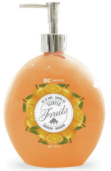 Vannigeel IDC Institute Scented Fruits Oranžikaspunane (735 ml) hind ja info | Dušigeelid, õlid | kaup24.ee