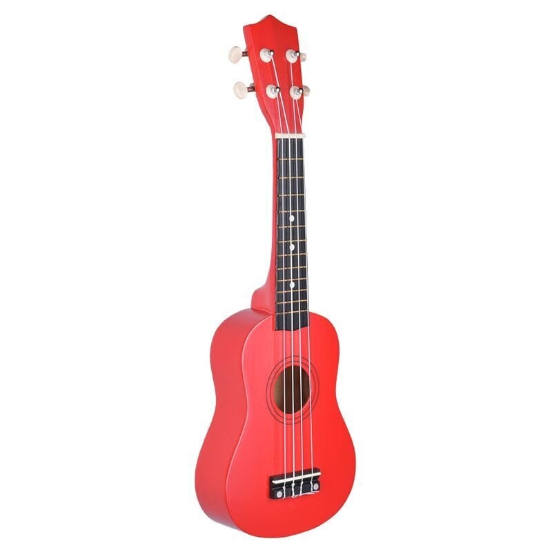 Sopran ukulele komplekt NN UK 01, punane hind ja info | Kitarrid | kaup24.ee