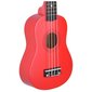 Sopran ukulele komplekt NN UK 01, punane hind ja info | Kitarrid | kaup24.ee