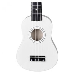 Sopran ukulele komplekt NN UK 01, valge hind ja info | Kitarrid | kaup24.ee