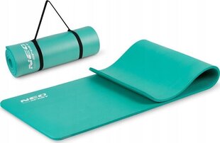 Коврик для упражнений Neo-Sport NS-923, 183x60x1,5 см, зеленый цена и информация | Коврики для йоги, фитнеса | kaup24.ee