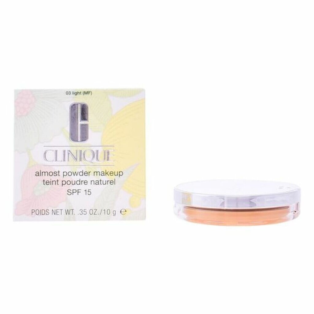 Kompaktpuuder Clinique Almost Powder SPF15, 03 Light, 10 g цена и информация | Jumestuskreemid, puudrid | kaup24.ee