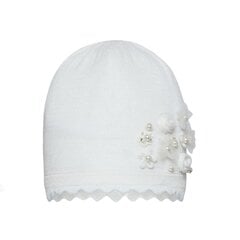 Детская шапка BARBARAS White цена и информация | Аксессуары для детей | kaup24.ee