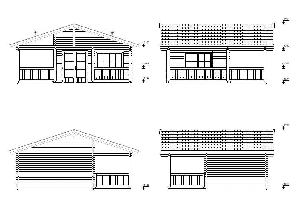 Freespalksuvila Agne 18,8 m² + terrass 28,8 m² цена и информация | Kuurid ja aiamajad | kaup24.ee