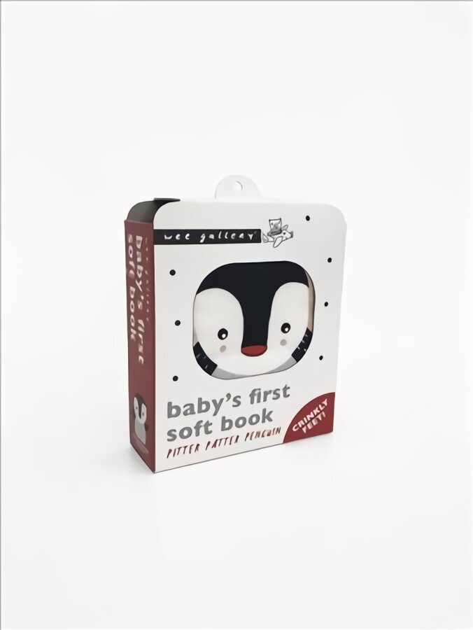 Pitter Patter Penguin (2020 Edition): Baby's First Soft Book New Edition with new cover & price, 2020 Edition - Organic Cotton & Plastic Free Box hind ja info | Väikelaste raamatud | kaup24.ee