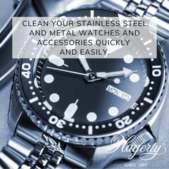 Hagerty Stainless Steel Watch Cloth - Уход за драгоценностями и часами цена и информация | Чистящие средства | kaup24.ee