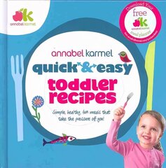 Quick and Easy Toddler Recipes цена и информация | Книги рецептов | kaup24.ee