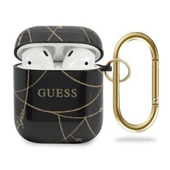 Guess ümbris Airpods GUACA2TPUCHBK hind ja info | Kõrvaklappide tarvikud | kaup24.ee