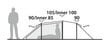 Telk Robens Pioneer 2EX, sinine цена и информация | Telgid | kaup24.ee