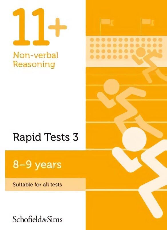 11plus Non-verbal Reasoning Rapid Tests Book 3: Year 4, Ages 8-9 2nd edition hind ja info | Noortekirjandus | kaup24.ee