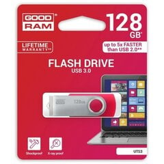 Флешка GOODRAM - ТВИСТЕР 128 Гб КРАСНЫЙ USB3.0 цена и информация | USB накопители | kaup24.ee