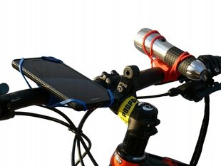Универсальный держатель для телефона Guto, на велосипед, синий цена и информация | Сумки, держатели для телефонов | kaup24.ee