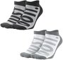 Sokid Nike Nsw Mens 2 Ppk No Show Grey White цена и информация | Meeste sokid | kaup24.ee