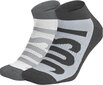 Sokid Nike Nsw Mens 2 Ppk No Show Grey White hind ja info | Meeste sokid | kaup24.ee